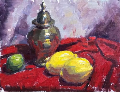 Still Life With Lemons